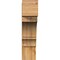 Ekena Millwork Balboa Block Rough Sawn Bracket, Western Red Cedar, 6"W x 24"D x 24"H BKT06X24X24BOA05RWR - alternate 4
